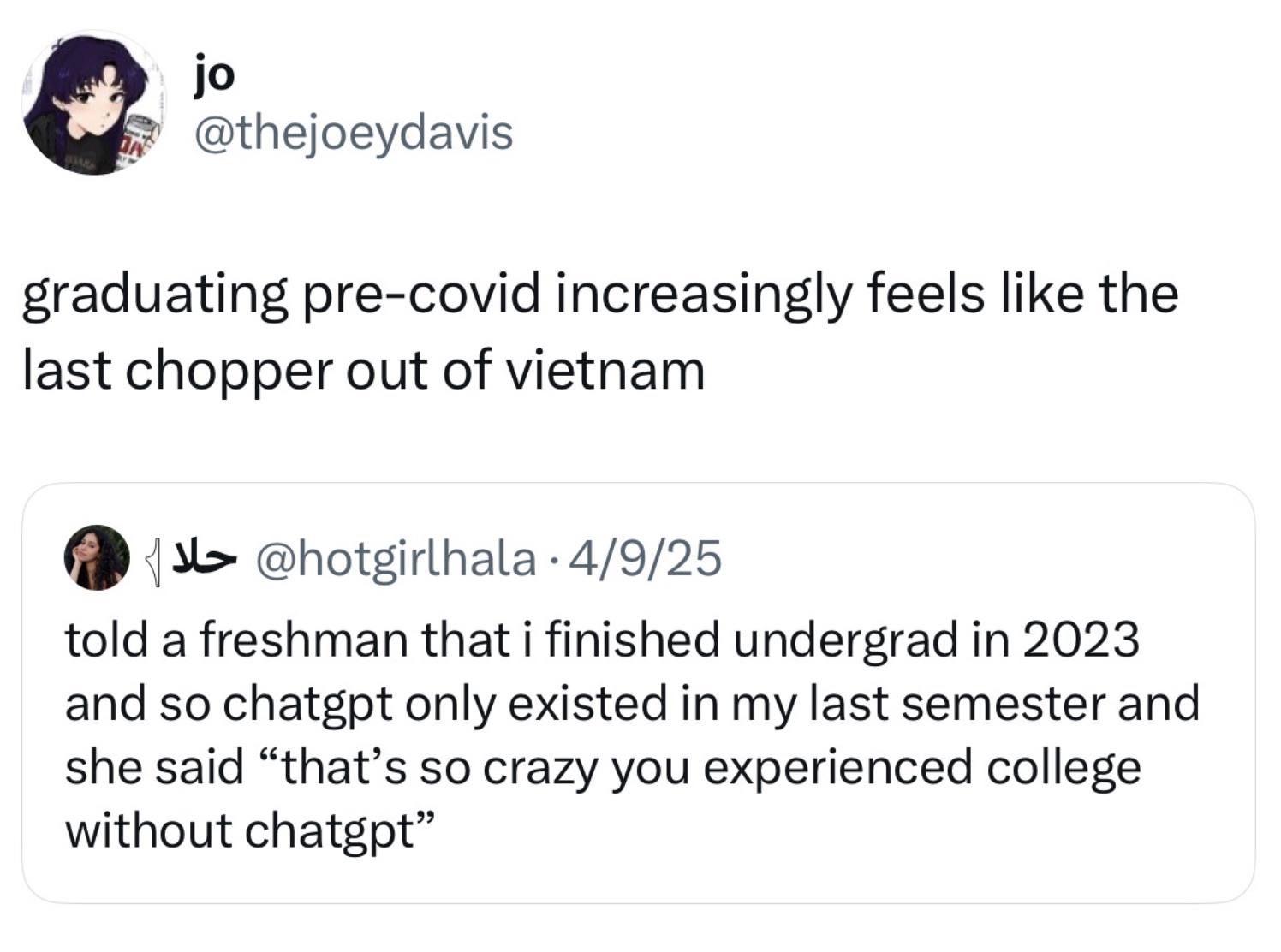 We dodged the ChatGPT bullet.